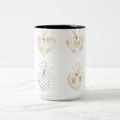 Tasse 2 Personalized Valentine Coffee Mug Tweekleurige Koffiemok (Center)