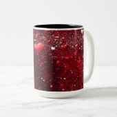 Tasse 2 Personalized Valentine Coffee Mug Tweekleurige Koffiemok (Voorkant rechts)