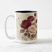 Tasse 2 Personalized Valentine Coffee Mug Tweekleurige Koffiemok (Links)