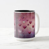 Tasse 2 Personalized Valentine Coffee Mug Tweekleurige Koffiemok (Voorkant rechts)
