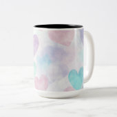 Tasse 2 Personalized Valentine Coffee Mug Tweekleurige Koffiemok (Voorkant rechts)
