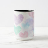 Tasse 2 Personalized Valentine Coffee Mug Tweekleurige Koffiemok (Center)