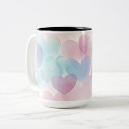 Tasse 2 Personalized Valentine Coffee Mug Tweekleurige Koffiemok