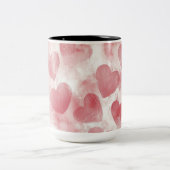 Tasse 2 Personalized Valentine Coffee Mug Tweekleurige Koffiemok (Center)