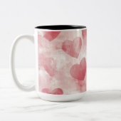 Tasse 2 Personalized Valentine Coffee Mug Tweekleurige Koffiemok (Links)