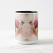 Tasse 2 Personalized Valentine Coffee Mug Tweekleurige Koffiemok (Center)