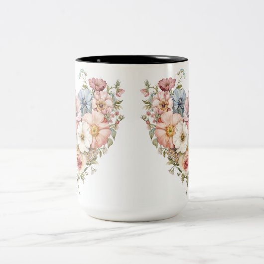 Tasse 2 Personalized Valentine Coffee Mug Tweekleurige Koffiemok (Center)