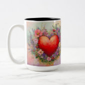 Tasse 2 Personalized Valentine Coffee Mug Tweekleurige Koffiemok (Links)
