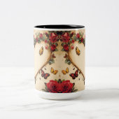 Tasse 2 Personalized Valentine Coffee Mug Tweekleurige Koffiemok (Center)