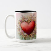 Tasse 2 Personalized Valentine Coffee Mug Tweekleurige Koffiemok (Links)