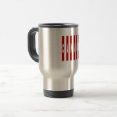 Tasse acier pour voyage DESIGN CANADA Reisbeker (Voorkant links)