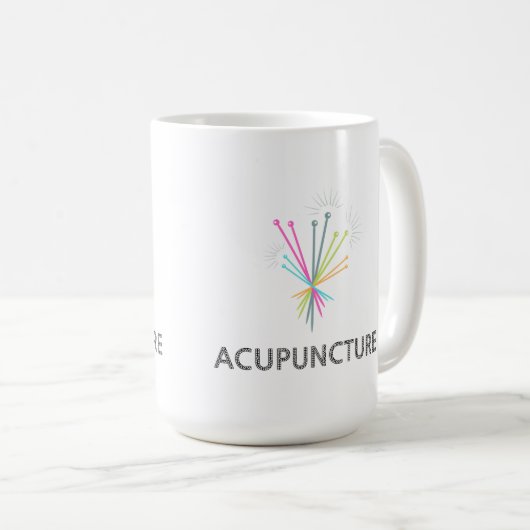 Tasse Acupunctuur, acupunctuurcadeau Koffiemok (Voorkant rechts)