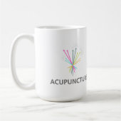 Tasse Acupunctuur, acupunctuurcadeau Koffiemok (Links)