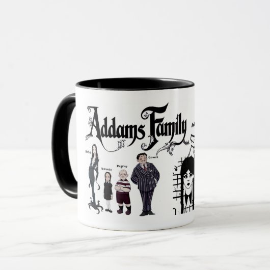 Tasse Adams family Mok (Voorkant links)