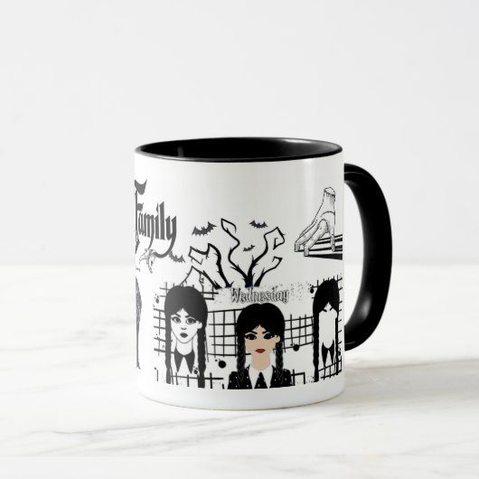 Tasse Adams family Mok (Voorkant rechts)