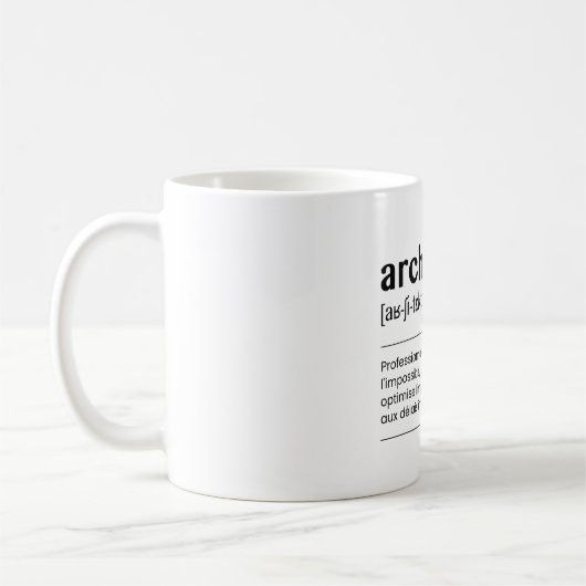Tasse Architect Koffiemok (Links)