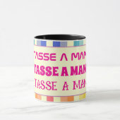 Tasse avec texte modifiable mok (Midden)