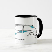 Tasse | Becher | Youngtimer | RetroCar | 90er Mok (Voorkant rechts)