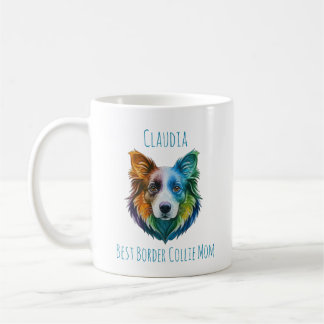 Tasse Best Border Collie Mom Koffiemok
