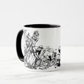 Tasse "Bicycle Racing" Mok (Voorkant links)