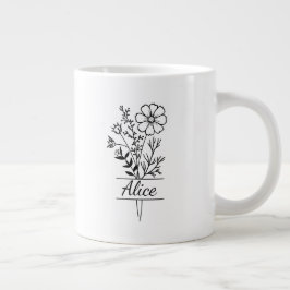 Tasse Bouquet de Fleurs, voornaam Grote Koffiekop