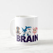 Tasse Brainrot Koffiemok (Voorkant links)