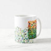 Tasse bunt Mosaik Puzzle Koffiemok (Voorkant rechts)