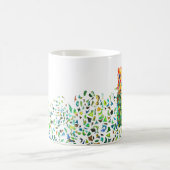 Tasse bunt Mosaik Puzzle Koffiemok (Center)