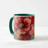 Tasse Christmas Collage Junk Journal Var05 Mok (Voorkant links)