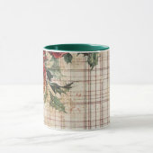 Tasse Christmas Collage Junk Journal Var07 Mok (Midden)