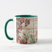 Tasse Christmas Collage Junk Journal Var08 Mok (Links)