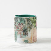 Tasse Christmas Collage Junk Journal Var10 Mok (Midden)