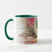 Tasse Christmas Collage Junk Journal Var11 Mok (Links)