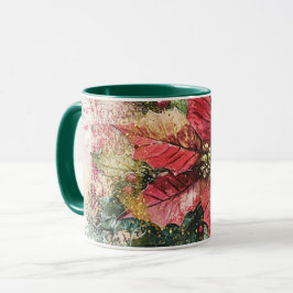 Tasse Christmas Collage Junk Journal Var12 Mok