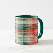 Tasse Christmas Collage Junk Journal Var13 Mok (Voorkant rechts)