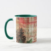 Tasse Christmas Collage Junk Journal Var14 Mok (Links)