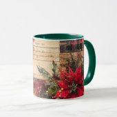 Tasse Christmas Collage Junk Journal Var18 Mok (Voorkant rechts)