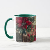 Tasse Christmas Collage Junk Journal Var21 Mok (Links)