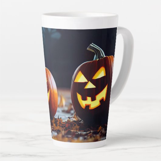 Tasse citroen latte mok (Rechterhoek)