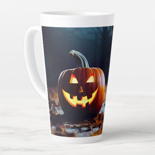 Tasse citroen latte mok (Linkerhoek)