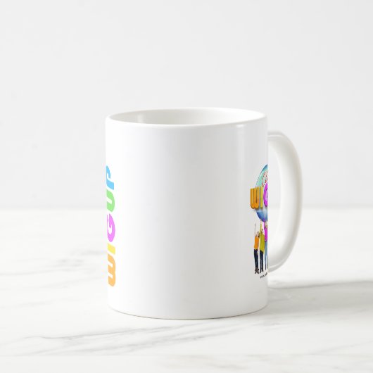Tasse club WIGUP Koffiemok (Voorkant rechts)