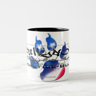 Tasse (cup) Bullydoll & Cooperative Bulldog Tweekleurige Koffiemok