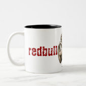 Tasse (cup) Redbull kennels Tweekleurige Koffiemok (Links)