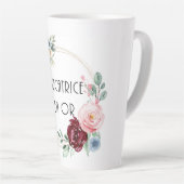 Tasse de café éducatrice en or latte mok (Rechterhoek)