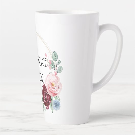 Tasse de café éducatrice en or latte mok (Rechts)