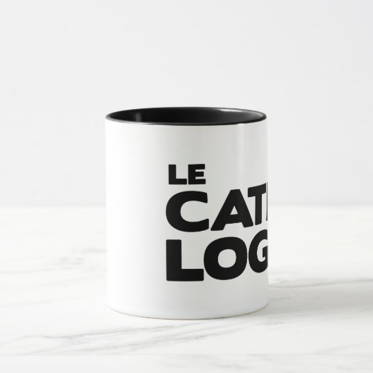Tasse "De katholoog" Mok (Midden)