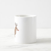 Tasse de Noël avec Teckel au Nez Rouge et Bois Koffiemok (Center)