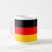 Tasse Deutschland Fahne Koffiemok (Voorkant links)