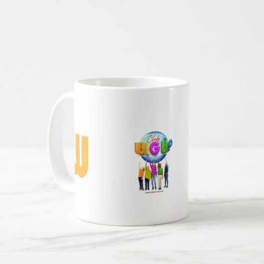 Tasse du CLUB WIGUP Koffiemok (Voorkant links)