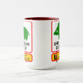 Tasse - Dubbele provincie Luxemburg Mok (Midden)